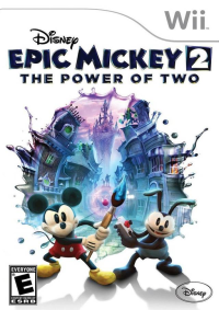 Epic Mickey 2: The Power Of Two + Clicker Controller PAL Wii PAL box art